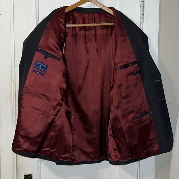 JOSEPH TURNER Dark Grey Wool Sport Coat Blazer-42R - Picture 4 of 9